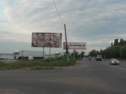 Билборд B в Одессе, 3x6  Объездная дорога, с. Усатово, 14+500Б в стор пос. Кототвского фото 1