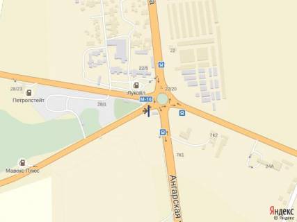 Билборд A в Авангард (Авангард), 3x6  Одеса-Рені 11 + 800 А (праворуч, в'їзд на 2 стовпа) схема