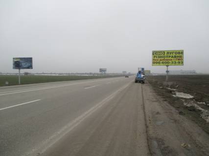 Білборд, Бігборд (Борд)  A у Одесі Объездная дорога 21+00 А (от клев. моста в стор. 2 столбов) Фото 1