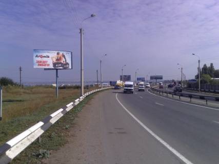 Білборд, Бігборд (Борд)  B у , , 3x6  Об'їзна дорога, с.Усатово 14 + 900 Б (в стор. Пос. Котовського) Фото 1