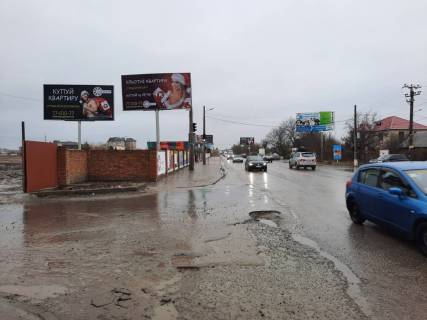 Билборд B в Одессе, 3x6  Одесса-Черн-ка (МЕТРО 2) 1+800 Б (из города) фото 1