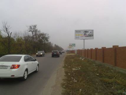 Билборд A в Одессе Одесса-Черн-ка (МЕТРО 2) 2+00 А (в город) фото 1