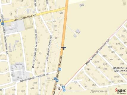 Билборд A в Одессе, 3*6  Одесса-Черн-ка (МЕТРО 2) 2+200 А (в город) схема