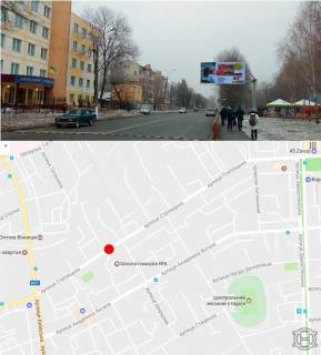 Билборд A в Виннице, 3х6  вул.Стрілецька фото 1