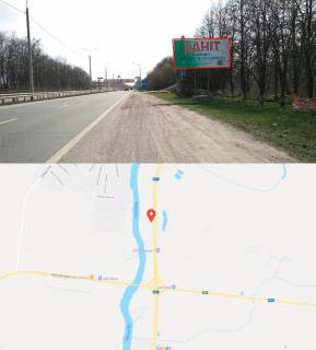 Білборд, Бігборд (Борд)  A у Стрижавці, 3х6  Киевское шоссе Фото 1