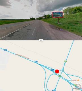 Билборд A в Виннице, 3х6  Немировское ш. возле моста фото 1