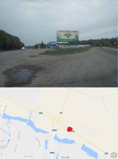 Билборд A в Виннице, 3х6  Немирівське шосе-Вїзд в місто(АЗС ОККО) фото 1