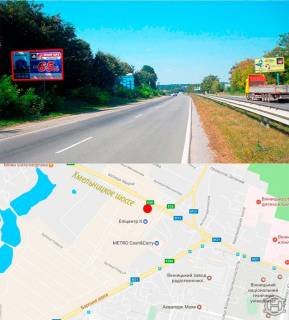 Билборд B в Виннице, 3х6  Хмельницьке шосе фото 1