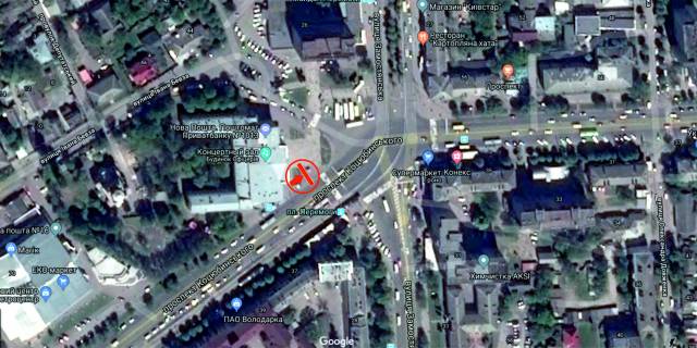 Скроллер B в Виннице, 3.14х2.32  пр. Коцюбинського (будинок Офіцерів) - 453831 схема