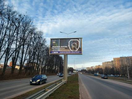 Билборд B в Виннице, 6х3  Барське шосе - вул. Келецька (розподільник) до Хмельницького шосе фото 1