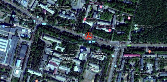 Призма A в Виннице, 6х3  Хмельницьке шосе (зуп. Студентська) - 282156 схема