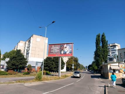Билборд B в Виннице, 6х3  вул. Миколи Ващука (колишня. Квятека) - вул. Порика (маг. "Гранд") фото 1