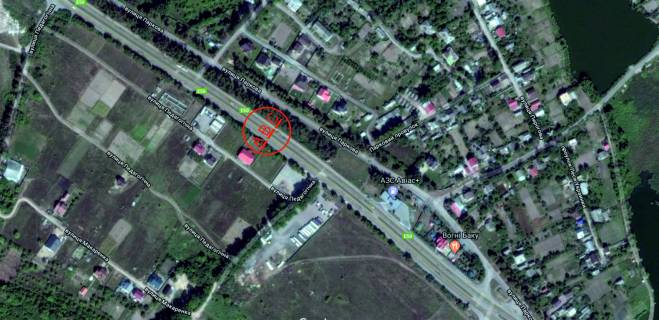 Нестандарт B в Виннице, 10.5х3  Хмельницька траса (с. Якушинці) в'їзд ліва схема