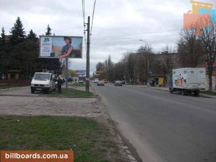 Билборд  в Виннице ул.Воинов Интернационалистов (д.№10) фото 1