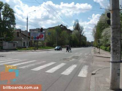 Білборд, Бігборд (Борд)   у Вінниці ул. Академика Янгеля (колишня Фрунзе) - ул. Варшавська (колишня Ширшова) Фото 1